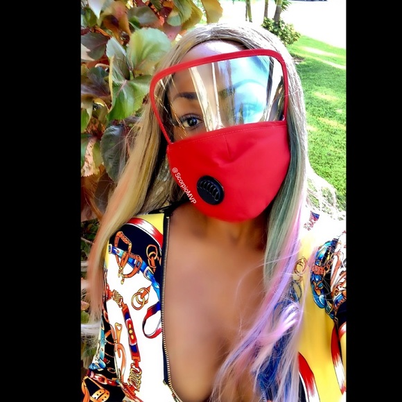 Accessories - full face mask with eye protection